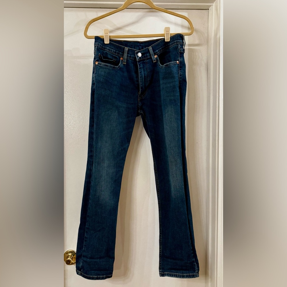 Levi's 511 Dark Indigo Straight Jeans